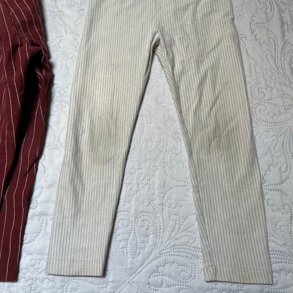 Tea Collection Sparkle Stripe Leggings Bundle Size 4 - Picture 5 of 6